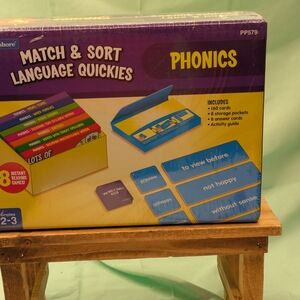 Lakeshore Phonics Match & Sort Language Set Grades 2-3 New